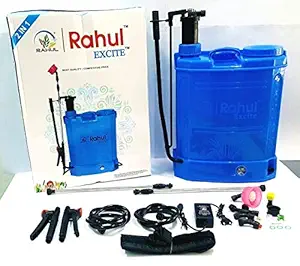 RAHUL Battery Cum Manual 2 in 1 Operated Knapsack Sprayer 18L