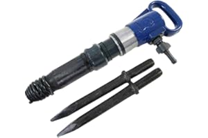 ORAZIO Pneumatischer Luft-Hackhammer Betonhammer Brecher Demolition Breaker Pick mit Meißel für Meißeln Betonmischer Reinigung 212613