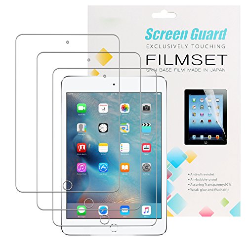 3 x EnGive Displayschutzfolie Apple iPad mini 4 20,1 cm (7,9 Zoll) Schutzfolie Folie (Apple ipad mini 4)