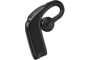 XMENHA Bluetooth Headset mit Mikrofon Freisprechanlage Ohr in Ear Kopfhörer Kabellos Handy Telefon Büro Autofahren Ohrhörer 100 Std Akkulaufzeit Noise Cancelling Headphones Touch Control für Android iOS