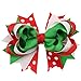 Produktbild Jspoir Melodiz 1 STÜCK Schwalbenschwanz Bogen Weihnachten Clip Kinder Weihnachtsschmuck Haarspangen Geschenke für Kinder Baby Headwear 11 cm (10)