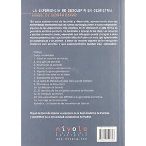 La experiencia de descubrir en geometría