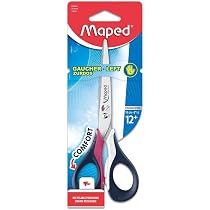 Maped Schere Advanced Wood 25 Cm – Ergonomische Griffe Aus Holzpulver, Edelstahlklingen, Für Stoff & Papier
