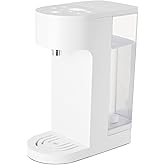 Yum Asia Oyu Digitaler Heißwasserspender mit weißem 'Hidden Under' LED-Touchdisplay, 4 Liter Fassungsvermögen, Ecoboil, Insta