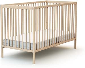 At4 Lit Bebe 60x1 Essentiel Hetre Brut Amazon Fr Bebe Et Puericulture