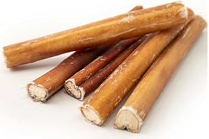 GENERIC Bulls Pizzle sticks for dogs 2kg Natural treat, Long lasting Chew, 12-15cm by Two Amigos Pet Supplies