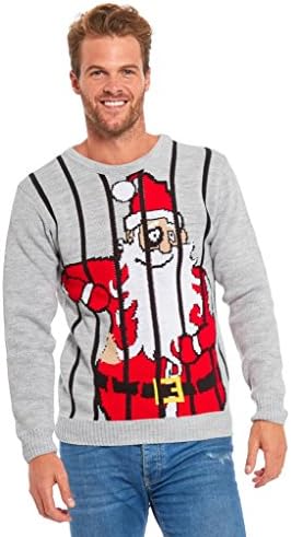 LOOKS FUNNY Biggest 2017 Xmas Jumper Colletion! Unisex/Men/Women Knitted Christmas Jumpers Novelty Ugly Xmas Santa Rudolf Elf Sweater Pullover