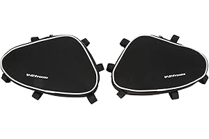 AKOZON 2Pcs Repair Tool Placement Bag, 2 Pcs Motorcycle Frame Crash Bars Package Replacement for V‑Strom DL650 DL1000 Textile Fabrics DL1000(Black)