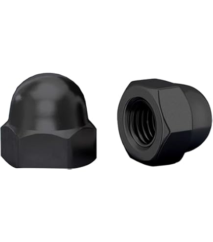 Dadi Ciechi M3 In Acciaio Inox - 50 Pezzi DIN 1587 Forma Alta