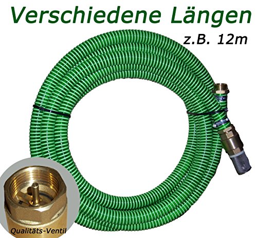 Saugschlauch Set für Elektropumpen * HIER * in 4m, 7m, 12m, 20m (** z.B. 12m **)
