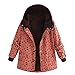 Produktbild Luckycat Damen Winter Warm Outwear Mit Kapuze Taschen Vintage Oversize Mäntel Jacken Mäntel Sweatjacke Winterjacke Fleecejacke Steppjacke