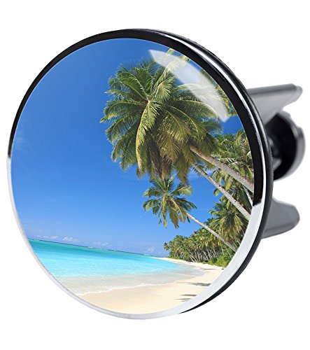 Waschbeckenstöpsel, viele schöne Stöpsel zur Auswahl, deckt den kompletten Abflussbereich ab ✶✶✶✶✶ (Karibik XXL) - 2