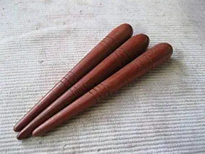 3 Pcs Wooden Stick Thai Foot Massage Tool Reflexology Thai Traditional Massager