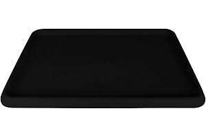 TW24 Abtropfschale für Schuhe 60x40 cm mit Farbwahl Schuhabtropfschale groß Schuhwanne Schuhablage Kunststoff Schuhtablett (Schwarz)