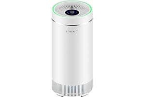 LLIVEKIT Air Purifiers for Home, Bedroom 80 m², Quiet Air Cleaner with H13 True HEPA Filter, CADR 320m³/h, Air Filter Removes 99.9% of Odor, Dust, Pet Dander, Allergies, Smoke, Pollen