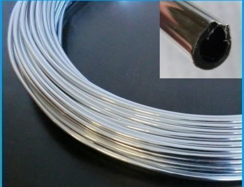 5 METER ZIERLEISTE - U Profil - Keder Chrom Kantenschutz Universal AUTO TUNING