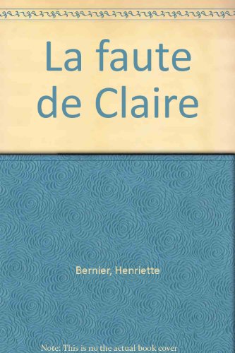 La Faute de Claire