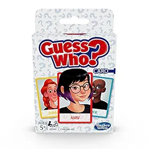 Guess Who Card Game - the Original Guessing Board Game with a Twist - 2 Player