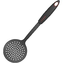 Fackelmann Cucchiaio Da Cucina In Silicone Linea Oliva - Con Anima Acciaio, 26.5x7.5 Cm