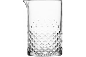 Housoutil oz/700 ml Verre à cocktail épais en verre mélangeur à cocktail en cristal mélangé pour boissons mélangées