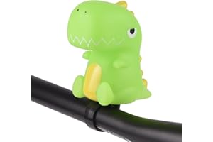 Ziyonix Timbre Bicicletas Infanti, Dinosaurio Bocina Bicicleta Infantil Mini Timbre de Bicicleta Timbre Bicicletas Accesorios para Bicicletas Infantiles,Bicicleta Equilibrio para Niños y Niñas