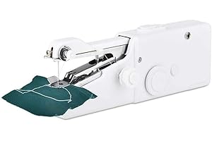 Gloriashoponline MINI MACCHINA PER CUCIRE DA VIAGGIO CUCITRICE COMPATTA CUCE ABITO TENDA