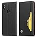 Produktbild casefirst Xiaomi Redmi S2 PU Leder Tasche Handycover [Kartenfach] [Standfunktion] Ultra Dünn Flip Case Schutzhülle Slim Ledertasche Schutzhülle für Xiaomi Redmi S2 Schwarz