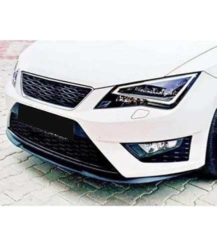 Seat Altea Mk1 (5P) '04-: RDX Front Spoiler VARIO-X for SEAT Altea 5P Facelift 2009+ incl. Altea XL Front Lip Splitter