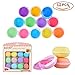 Produktbild JER 12 Stück Macaron Schleim Kinder Spielzeug Schlamm Kit Stressabbau Schleim DIY Crystal Clay für Kinder Studenten Erwachsene