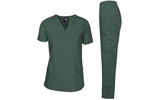 DAGACCI MEDICAL UNIFORM Dagacci Scrubs Medical Uniform Women and Man Scrubs Set Medical Scrubs Top and Pants