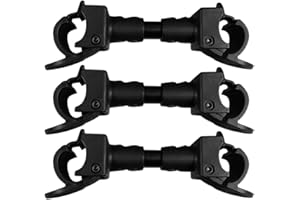 IMIKEYA 3 Stück Kinderwagen Verbindungsstück: Kompatibel mit YOYO Verbindungsstücke für Zwillingskinderwagen Befestigungsanschluss - Robuste Doppelter Kinderwagen-Verbindungsstück schwarz