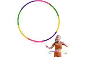 UEAVOID Hula Fitness Anello Bambini, Plastica Rimovibile, perfetto per Danza, Palestra e Attività Fitness (Multicolore)