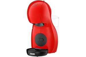 NESCAFÉ DOLCE GUSTO De'Longhi Piccolo XS Macchina per Caffè Espresso e Altre bevande in capsula, Manuale, Rosso