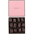 Pajoux Turkish Delight Chocolate Covered Rose Luxury Gift Box 150g (32 pcs) - Hand-Dipped Chocolate Turkish Delight - Turkish Delight Gift Box - Turkish Delight Rose - Vegan & Vegetarian Friendly