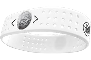 Power Balance L'originale braccialetto da polso originale, in gomma siliconica, per uomini e donne, sicuro, impermeabile, leggero, durevole