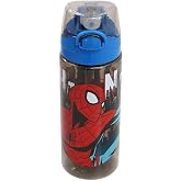Spiderman Matara 500 ml Mavi Renk 1 Adet Erkek &Ccedil;ocuk &Ouml;r&uuml;mcek Adam Lisanslı Suluk Okul Matarası &Ouml;ğrenci Suluğu