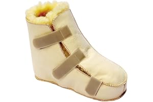 ORTOTEX Bota antiescaras Lambskin | Producto Premium | Para pie derecho | Fabricado con piel de merino australiano | Máxima suavidad | talla XL
