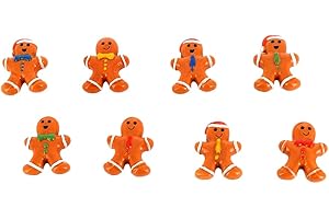 FABOLAND - Fèves Petits Pains d'épices - DV2722-8 Sujets Porcelaine pour Épiphanie - Galette des Rois