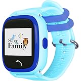 SaveFamily SUPERIOR. Reloj inteligente niño con Cámara. Llamadas, Botón SOS  , Anti-Bullying, Chat Privado, Modo Colegio, Mensajes y Waterproof. Reloj  GPS niños. Smartwatch niño Negro : Amazon.es: Relojes