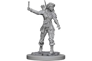 WIZKIDS Pathfinder: Deep Cuts Unpainted Miniatures: Human Female Rogue
