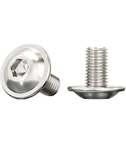 Yaruijia Vite Esagonale A Flangia In Titanio M10 X 30 35 40 45 55 60 65 70 75 80 100 Mm Passo 1,25 Mm (M10 X 30 Mm