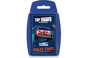 Top Trumps WRC rallybilar – rallykortspel för barn och vuxna | Motorsport & racingspel