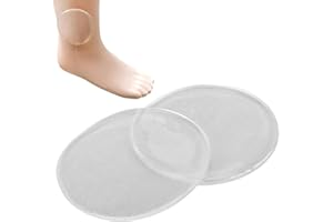BRRNOO Lot de 2 coussinets en gel pour cheville - Soulage la pression et améliore la circulation sanguine - Pour patinage sur glace, hockey