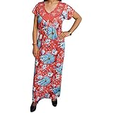 Indiatrendzs Women Floral Sleepwear Hosiery Nighty (Chest : 44)