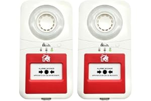 Alarme Type 4 Autonome à Pile Lot de 2 pour ERP- Axendis