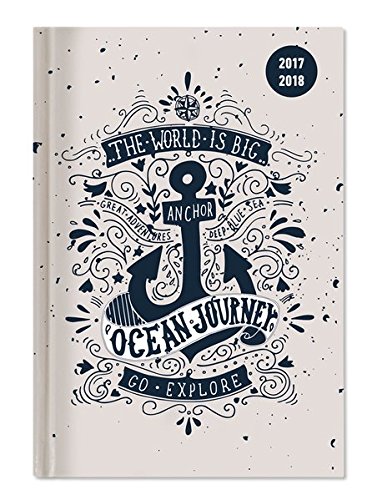 Diario agenda scuola collegetimer "Ancora" 2017/2018 - Giornaliera - 352 pagine - 15x21 cm