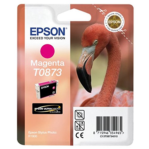Epson T0873 Tintenpatrone Flamingo, Singlepack magenta