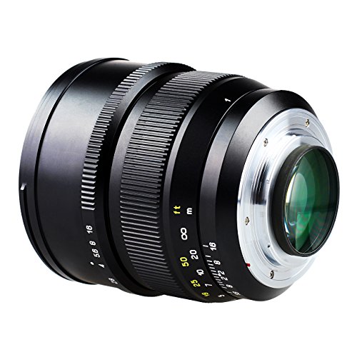 ZHONGYI 85mm F/1.2 Large Aperture Medium Telephoto Prime Speedmaster Lens with Lens Hood for Nikon DSLR Camera D1 D1H D1X D2 D2H D2Hs D2X D2Xs D3 D3S D3X D4 D4S DF D200 D300 D300S D600 D610 D700 D750 D800 D800E D810 D810A D80 D90 D3000 D3100 D3200 D3300 D5000 D5100 D5200 D5300 D5500 D7000 D7100 D7200