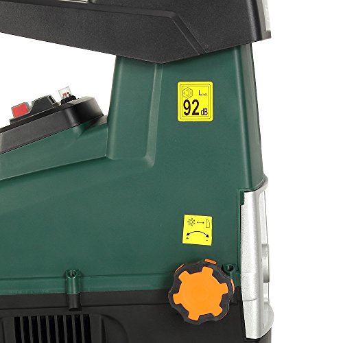 Elektrischer Gartenhäcksler 2800W max. 44mm Aststärke mit Auffangbeutel 60L Schredder Leisehäcksler Häcksler Holzhäcksler - 5