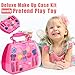 Produktbild QUINTRA Prinzessin Mädchen Pretend Play Toy Deluxe Make-up-Palette Set nicht giftig für Kinder